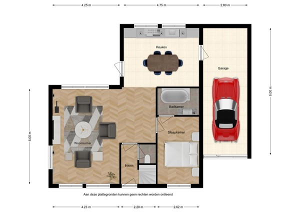 Floorplan - Zuidwal 19, 4501 BW Oostburg